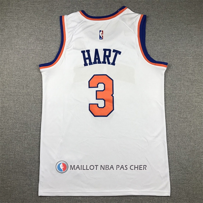 Maillot New York Knicks Josh Hart Association Blanc